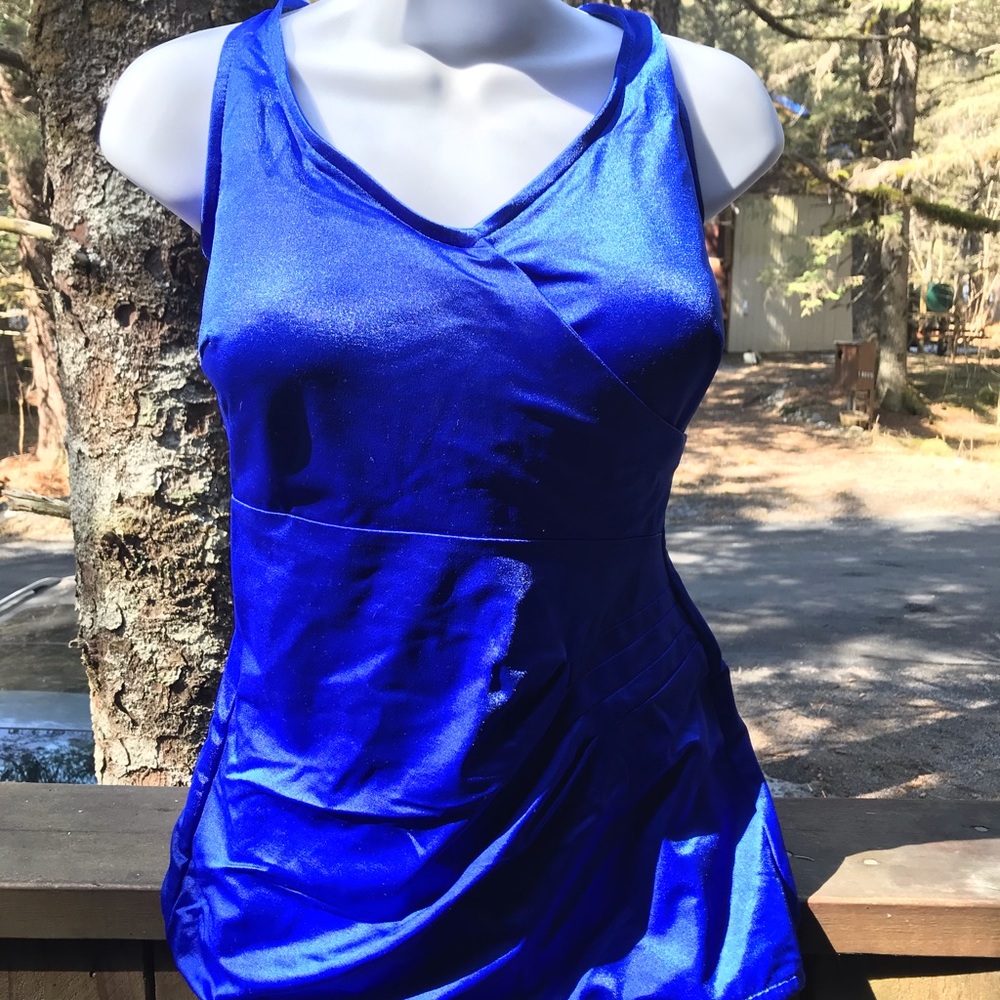 Vintage Shapemaid Blue pinup 🩱 swimsuit